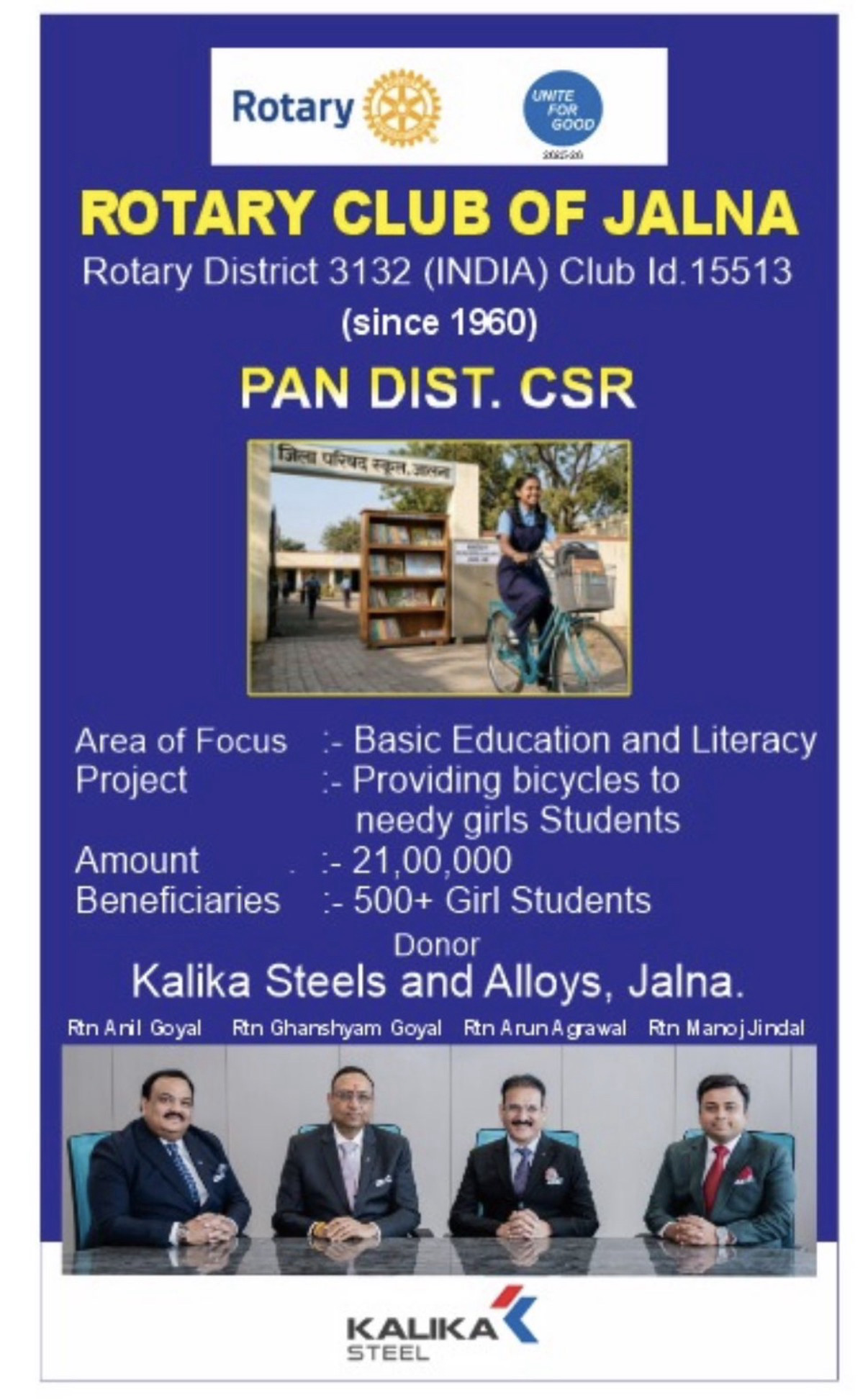 PAN Disrict CSR -1