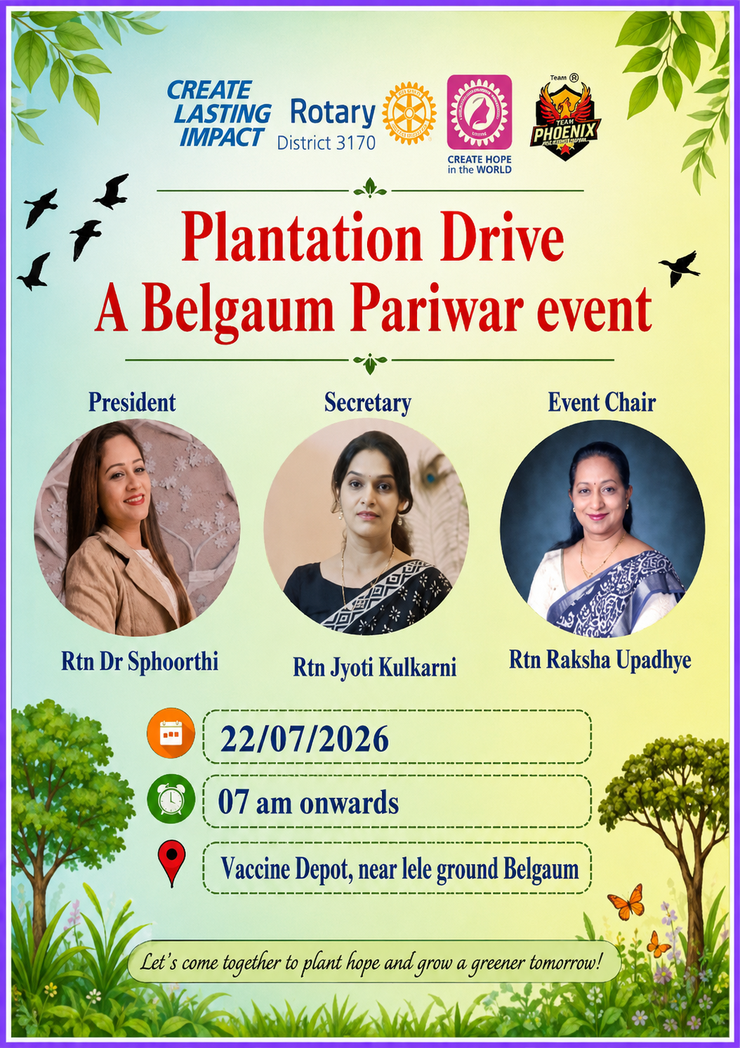 Plantation drive