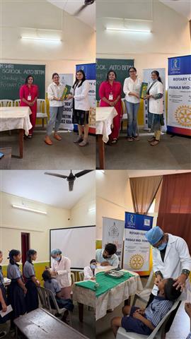 Dental Check-up Camp at P M Shri school Porvorim