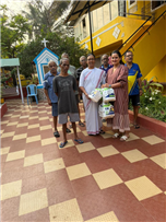 Diaper Donation Drive Christ Raj Bhavan