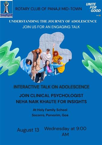 Talk on Adolescence at Holy Family School