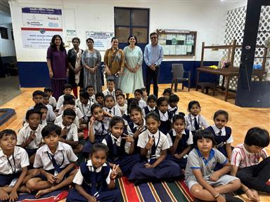 Distribution of Books, Board Games to the Student