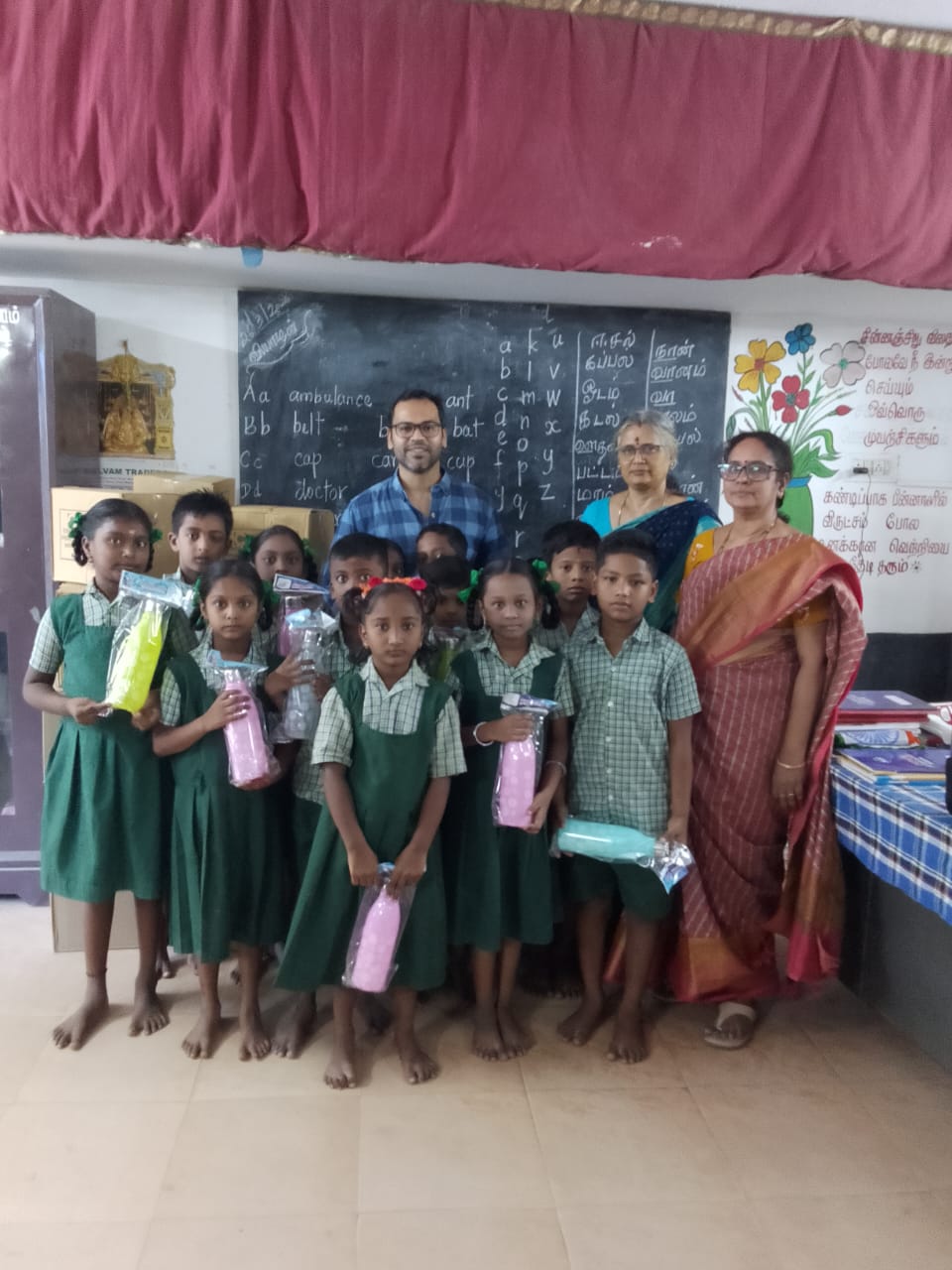 Water bottle distribution