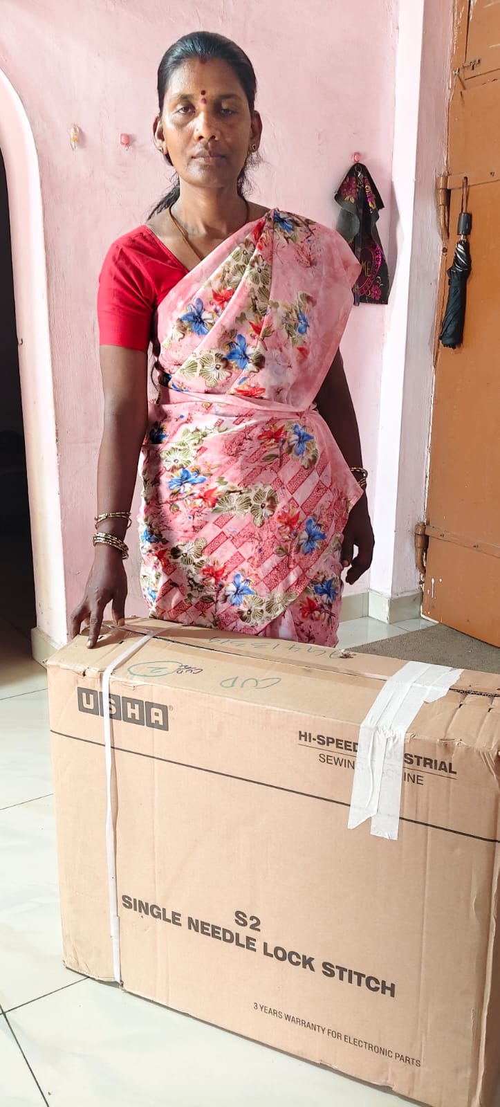 Donation of Sewing Machine
