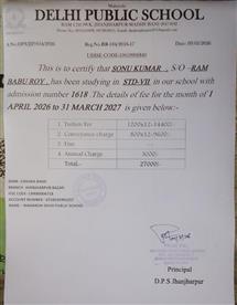 Fees Donation