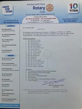 5th BOD of TiTEN year
