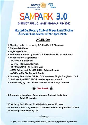 Sampark 3.0 District Public Image Seminar