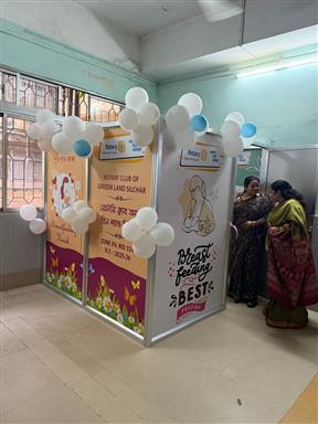 Inauguration of Breast Feeding Kiosk at SMCH