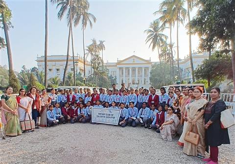 Raj Bhavan tour for BCWH School