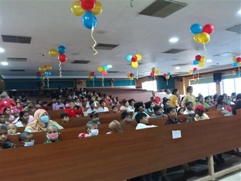 Drama Performance for 100 Pediatric Cancer Patient