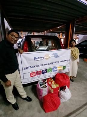 Sending Aid to Flood Victims in North Bengal