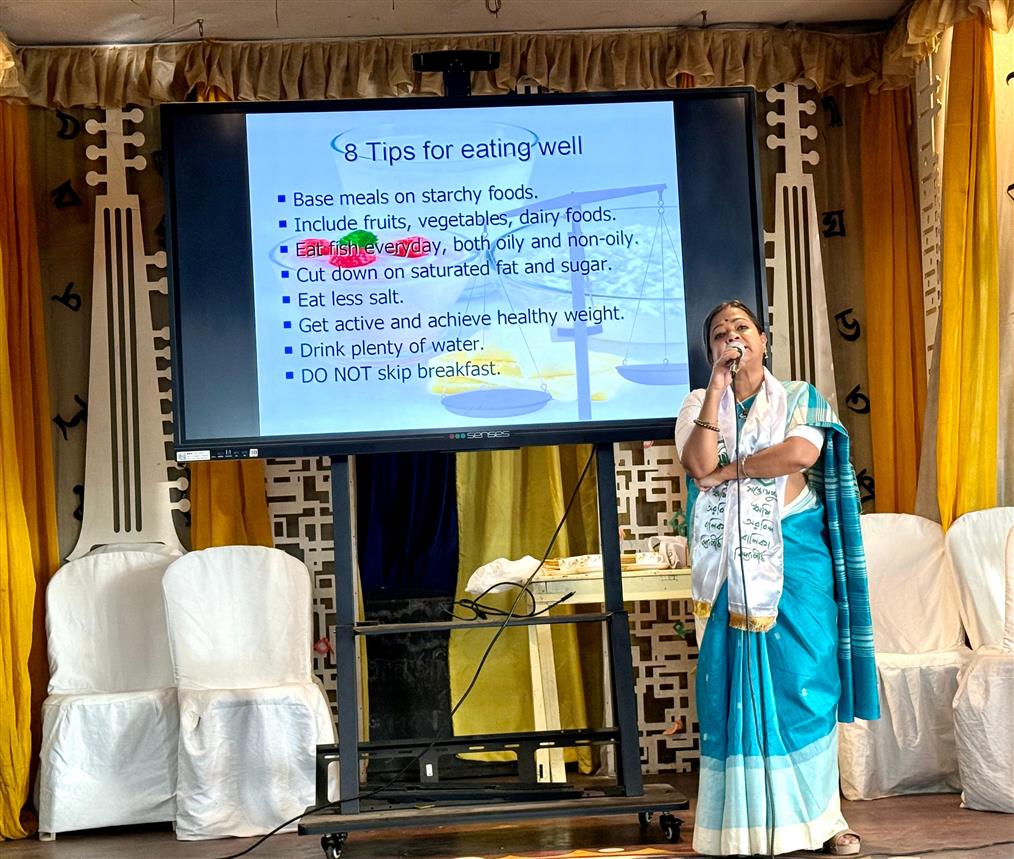 Nutrition Awareness Campaign at SRABV