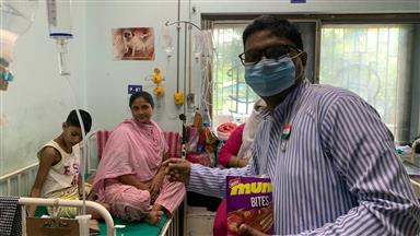 Goodies Distribution to Children Admitted At ICH
