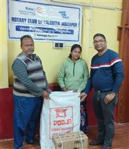 Sewing machine donation at Sarenga, Bankura