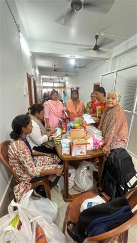 Mother and child health camp