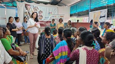 Nutrition Awareness session at Newlight NGO