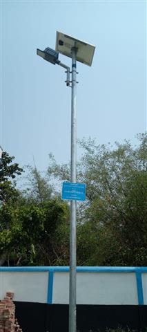 Solar lights at Amoragori