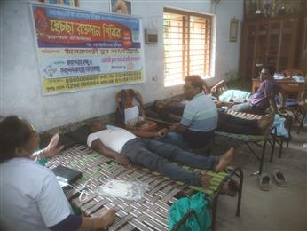 Blood donation camp