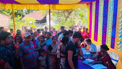 Mosquito Net Distribution