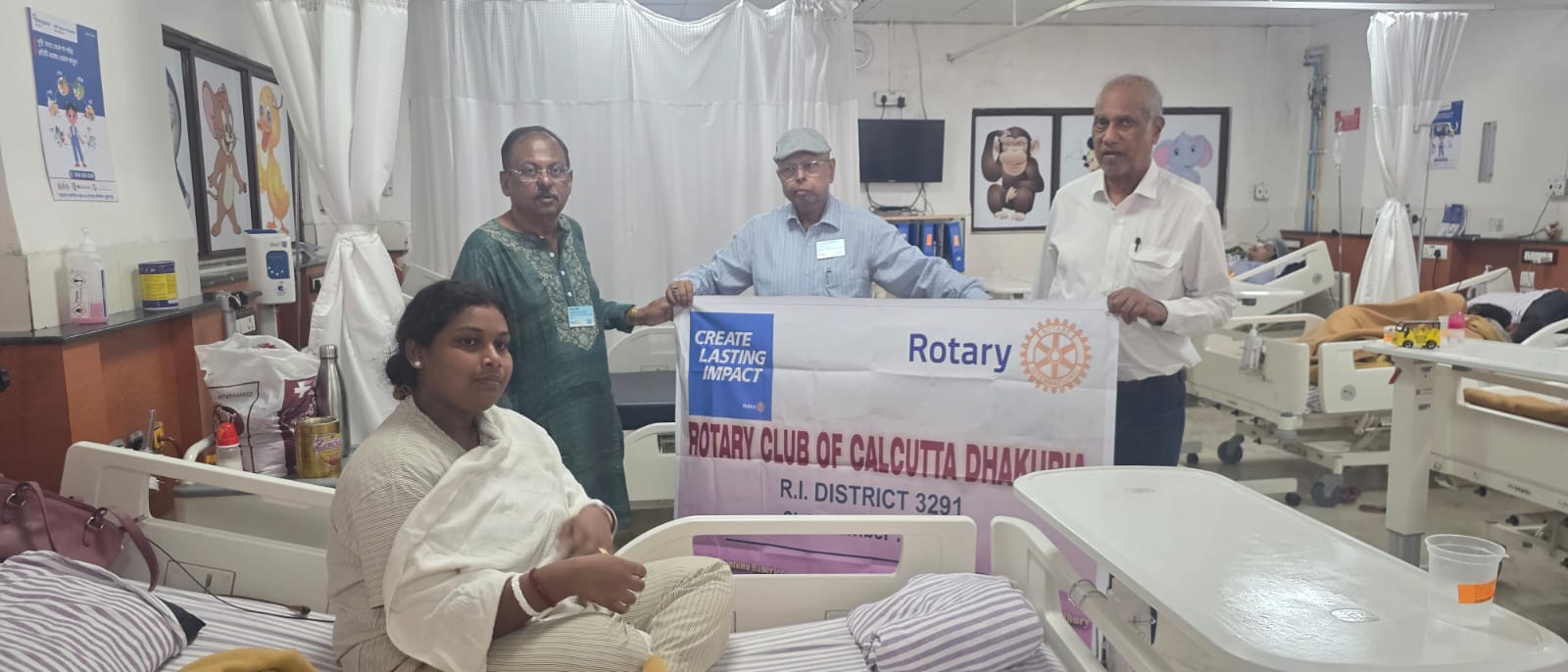DONATION FOR HEART SURGERY