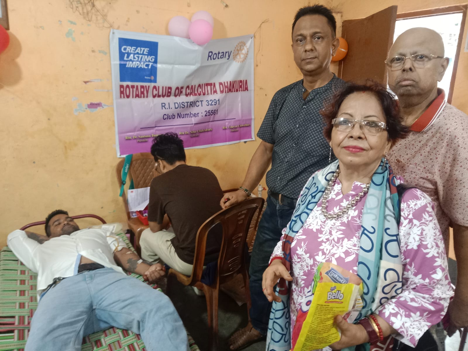 Blood donation camp