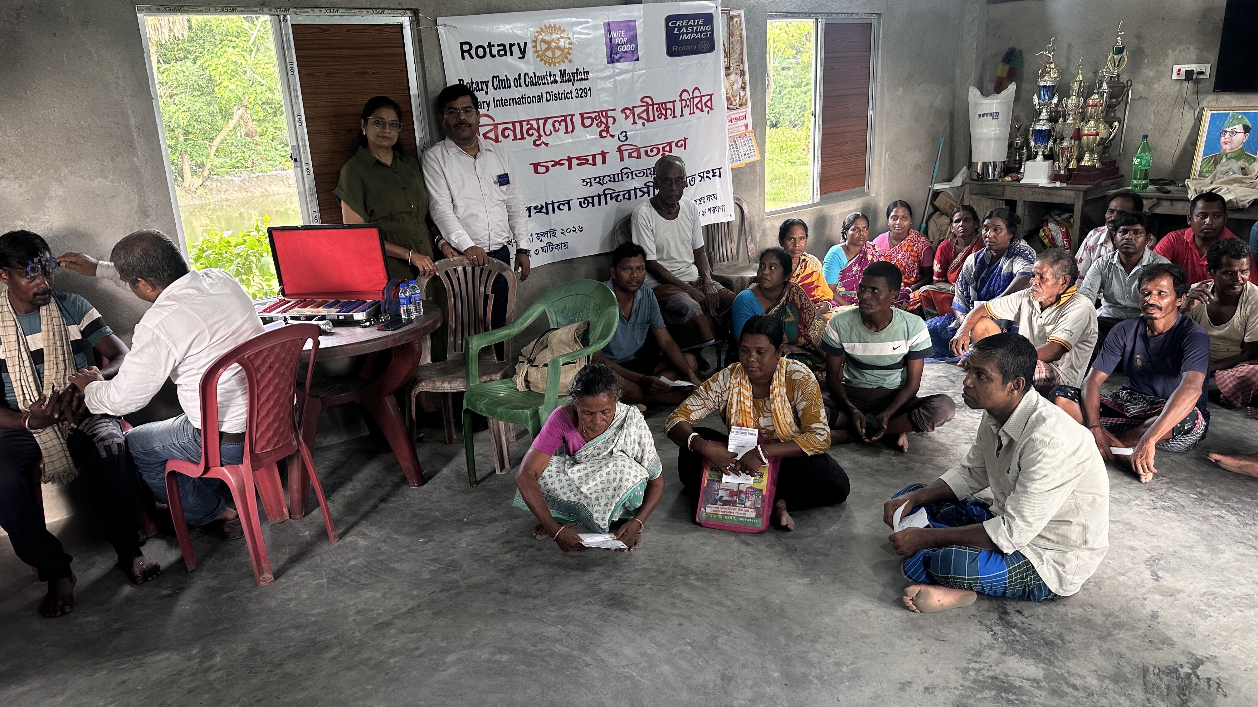 EYE CHECK UP CAMP
