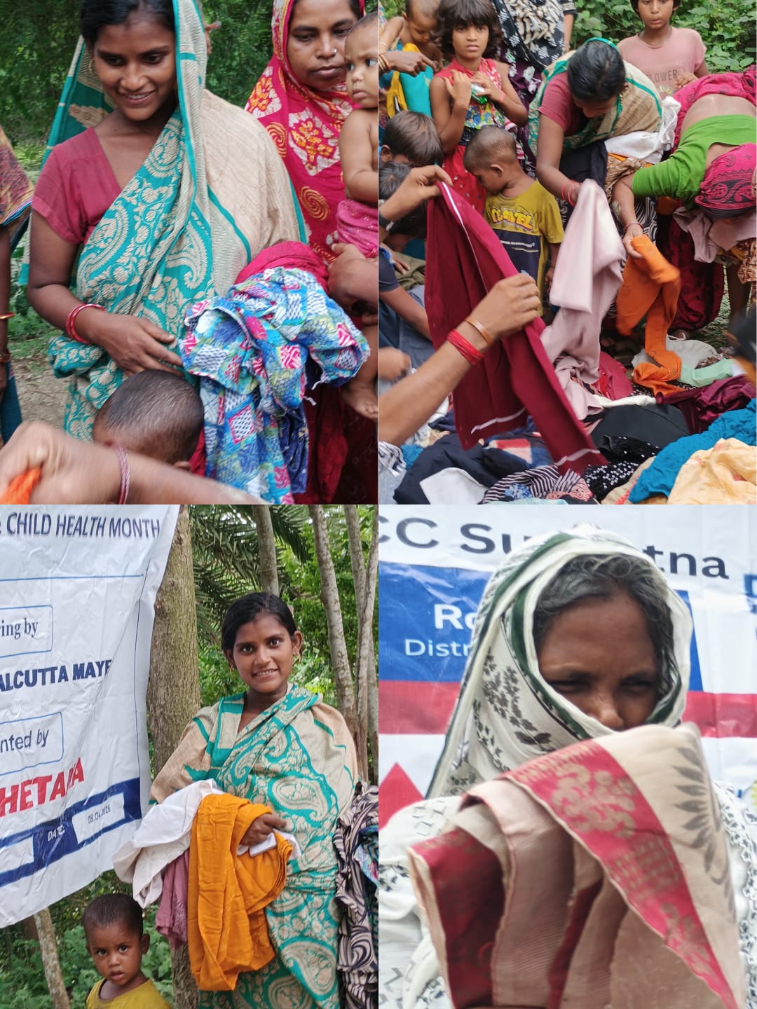 Cloth and Food Distribution Programs