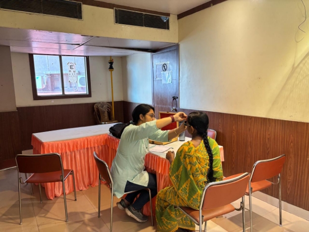 Free Eye Screening Camp for South City Service Sta