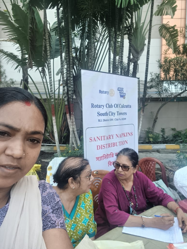 Sanitary napkins distribution - 6 th September 25