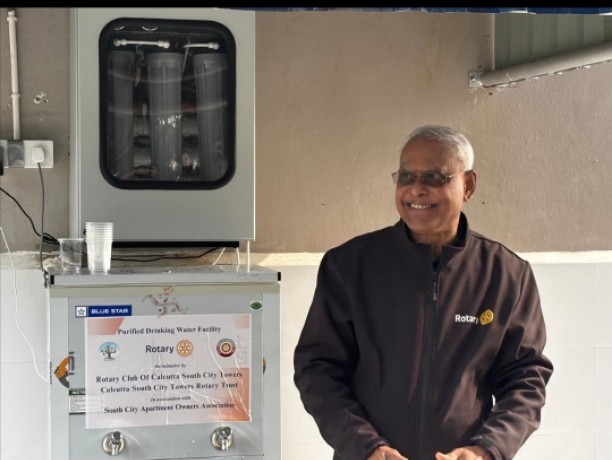 Water purifier installation & innugration 