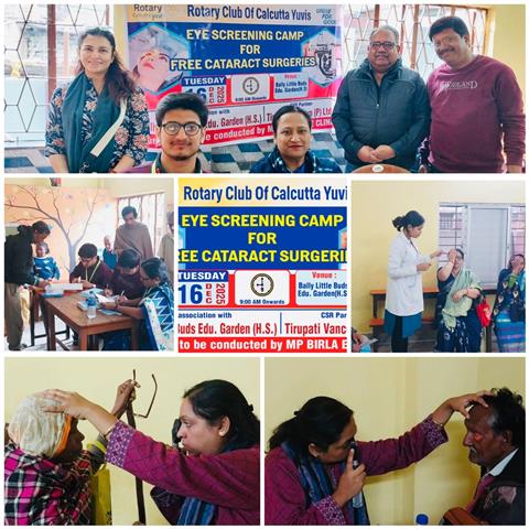 Eye Screening Camps for Free Cataract Surgeries