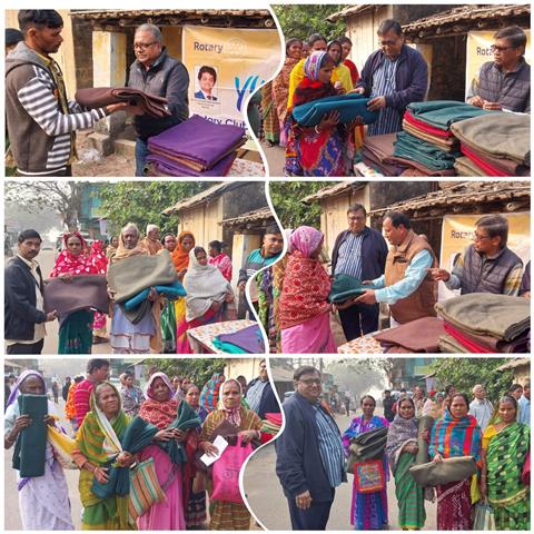 Blankets Distribution to Needy People