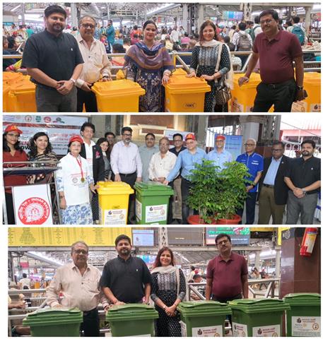 Waste Bins Installation at Howrah Station