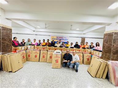 Distribution of Sewing Machines