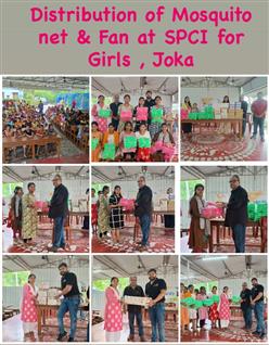 Ceiling Fans for SPCI, Joka - Home for Girls