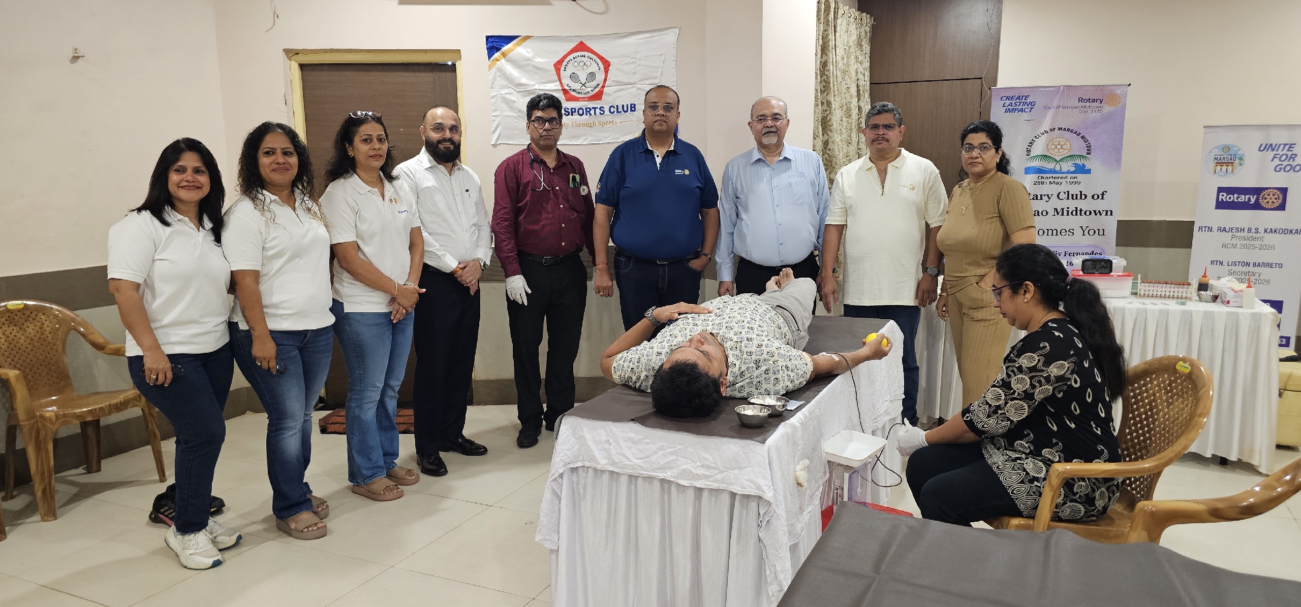 District Blood Donation Camp
