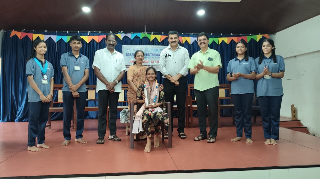 Honoured A Meritorious Student