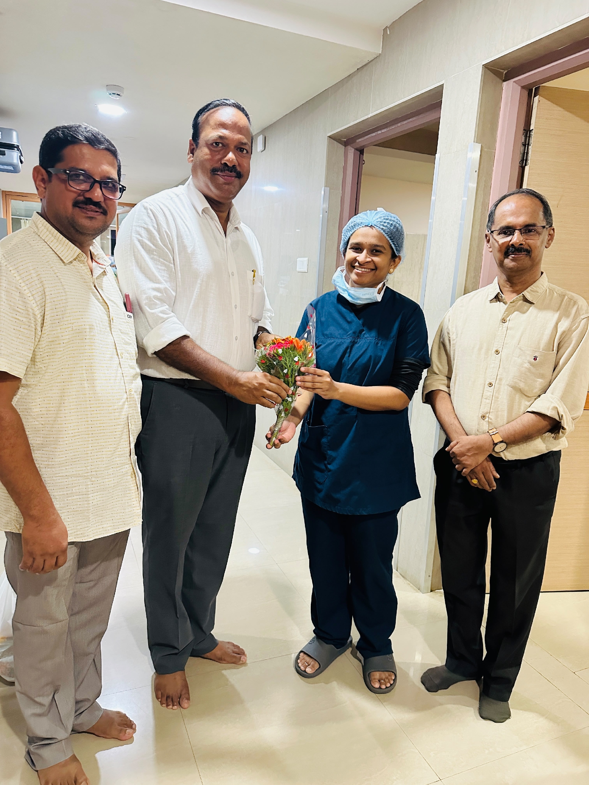 Honoured a Doctor