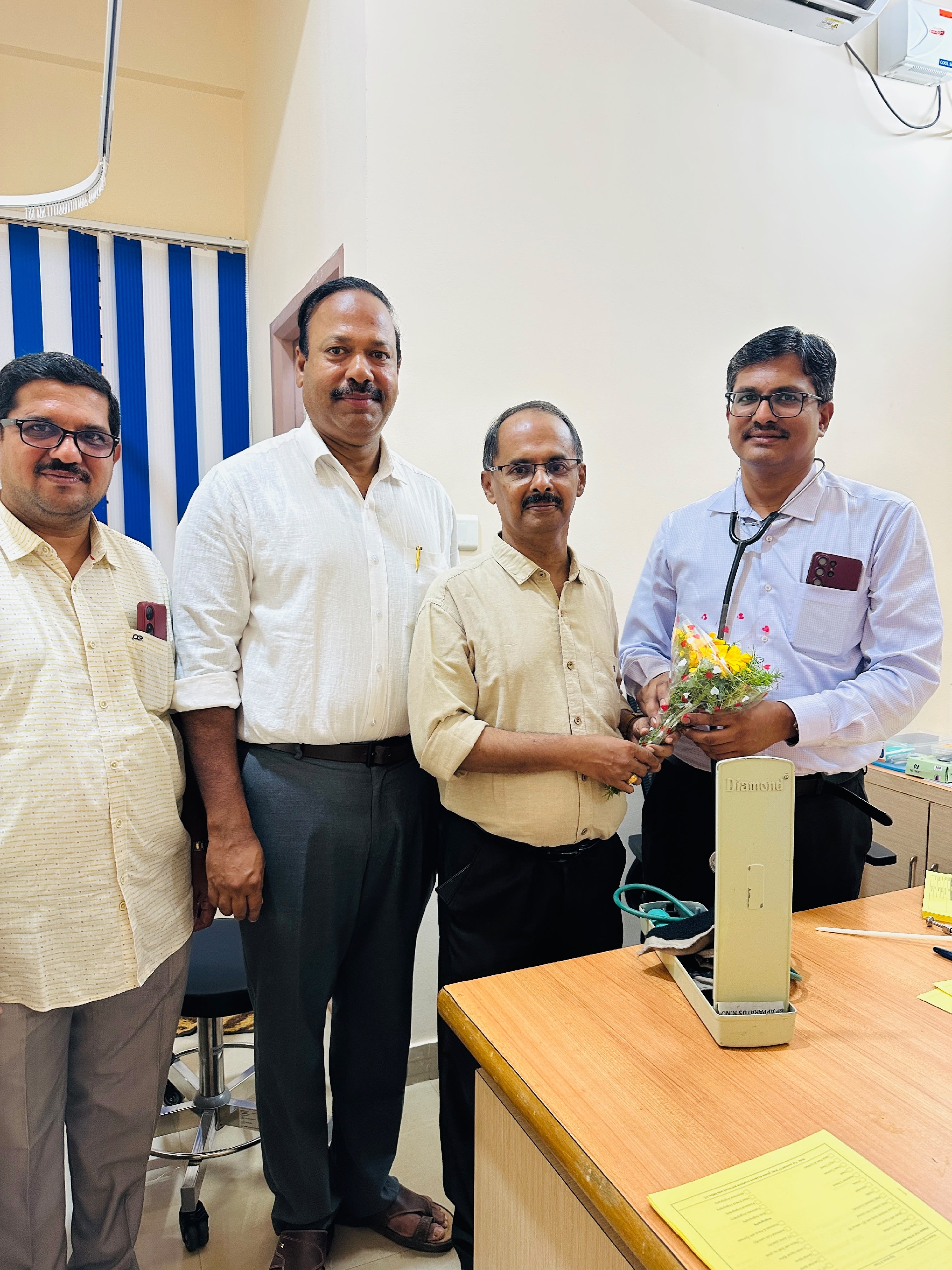 Honoured a Doctor