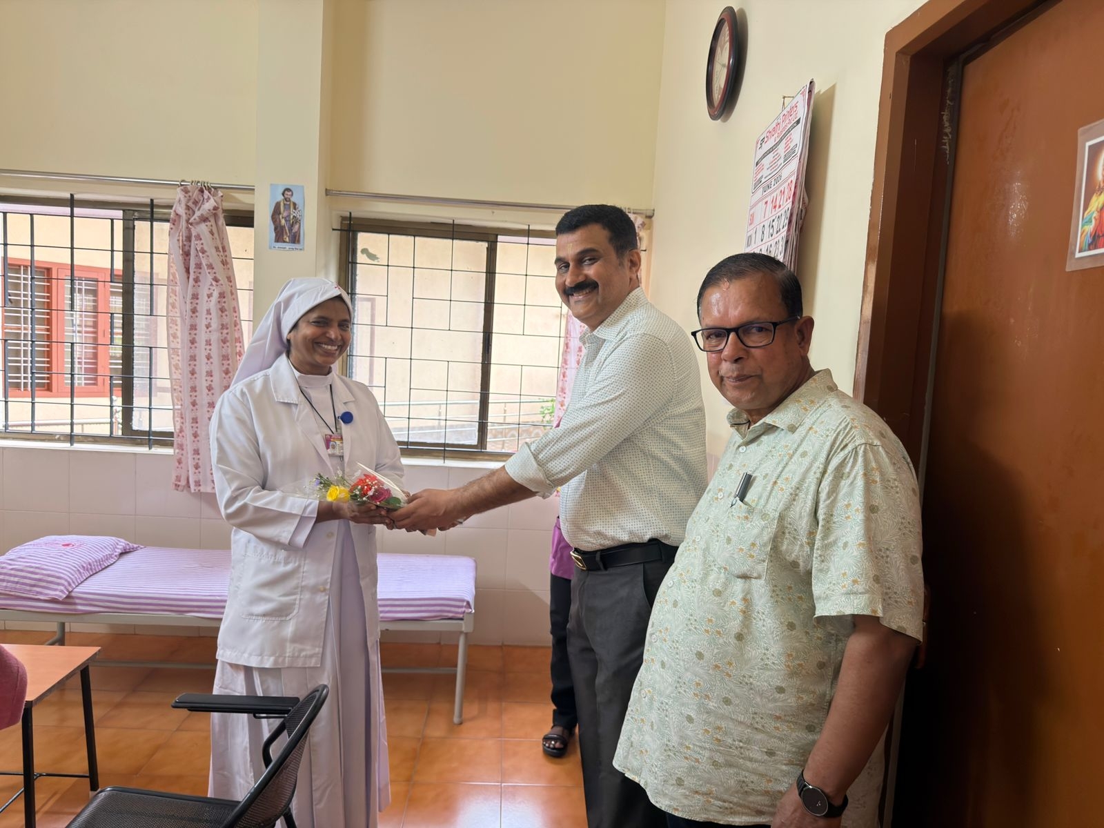 HONOURED A DOCTOR