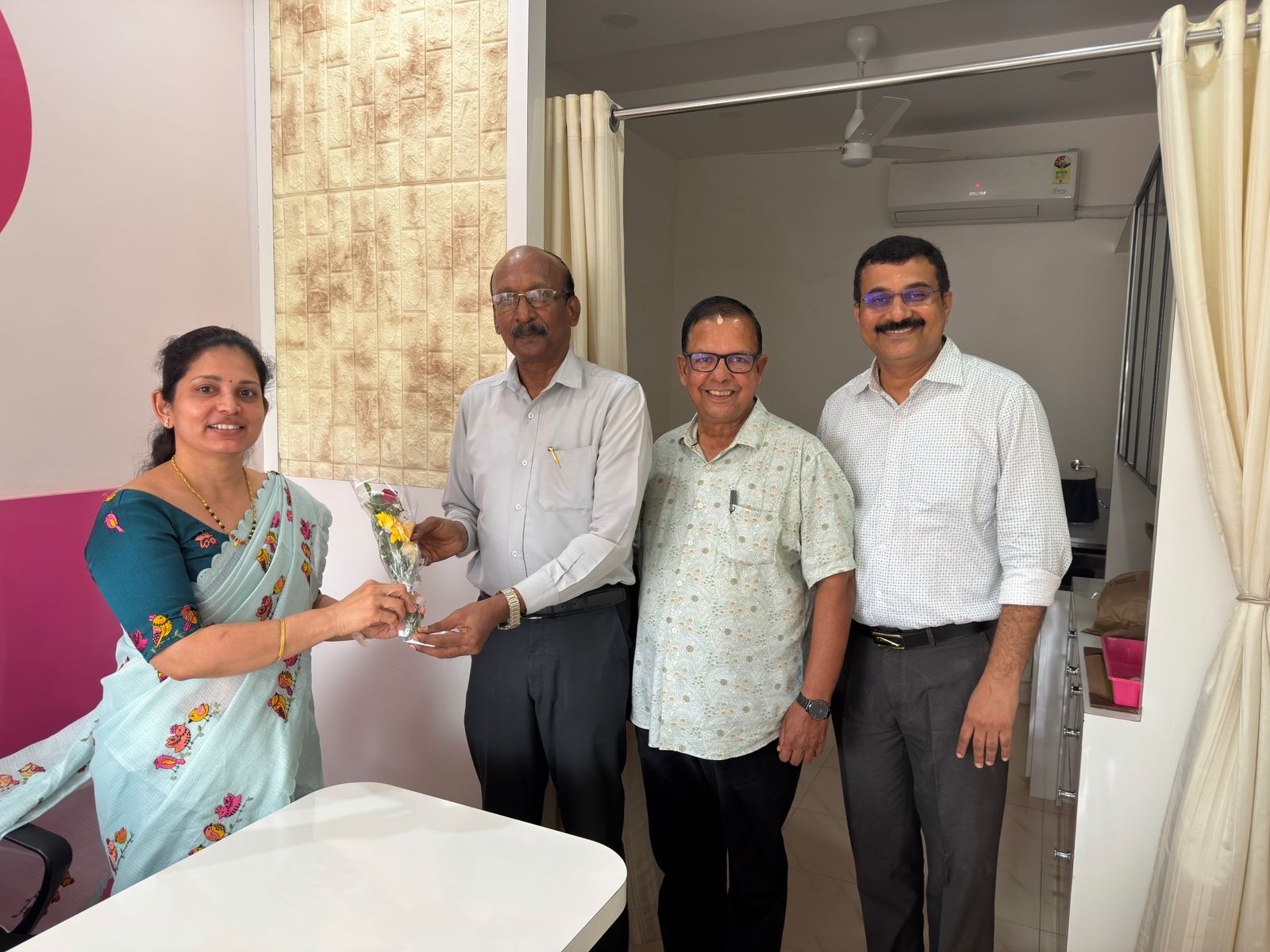 HONOURED A DOCTOR