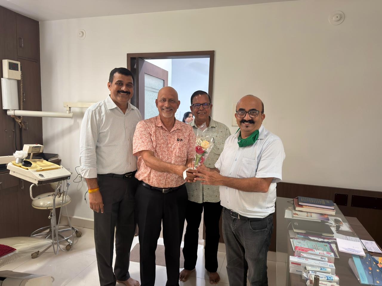 HONOURED A DOCTOR