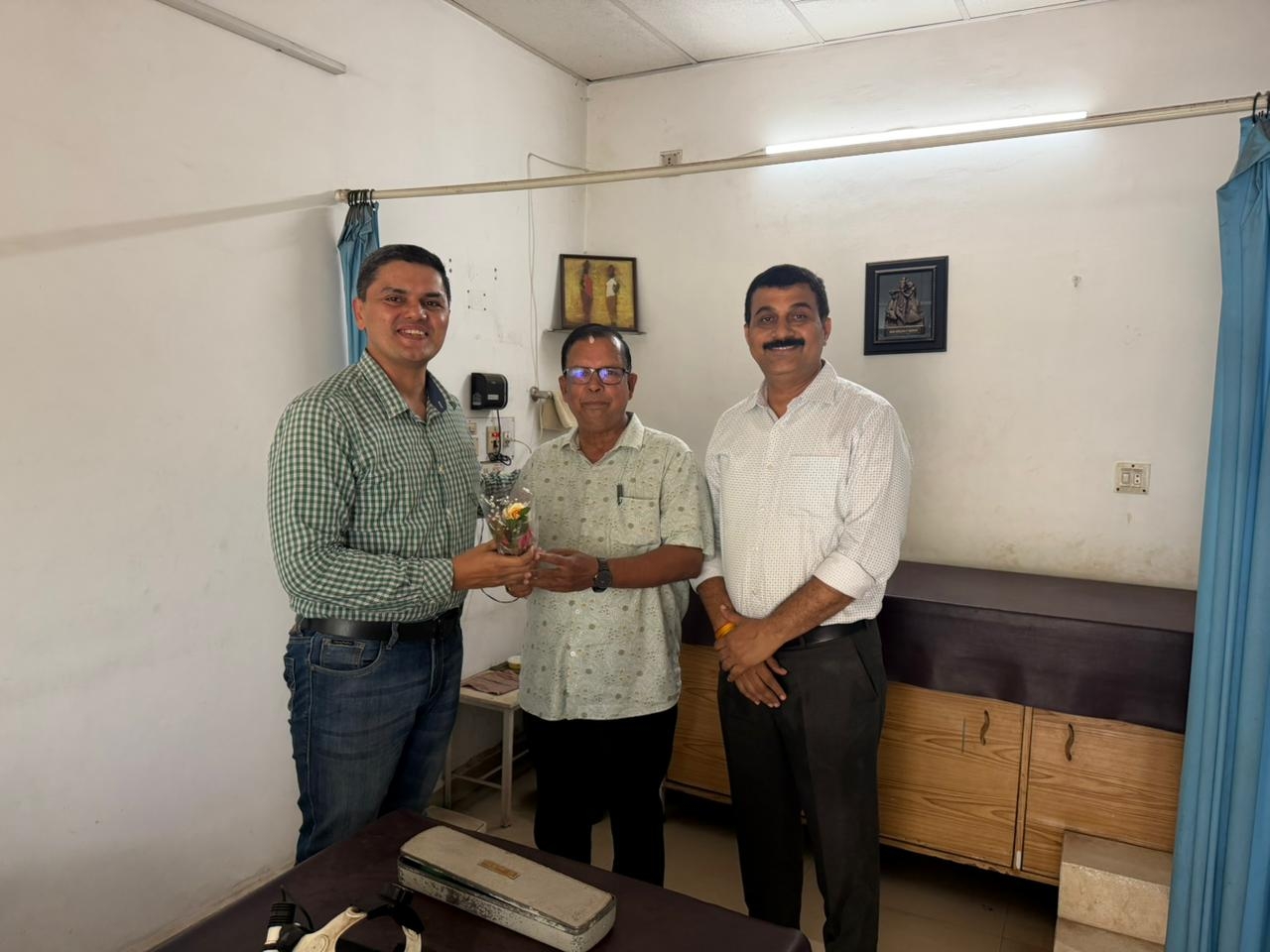 HONOURED A DOCTOR