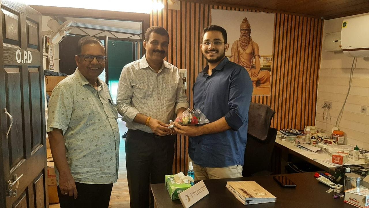 HONOURED A DOCTOR