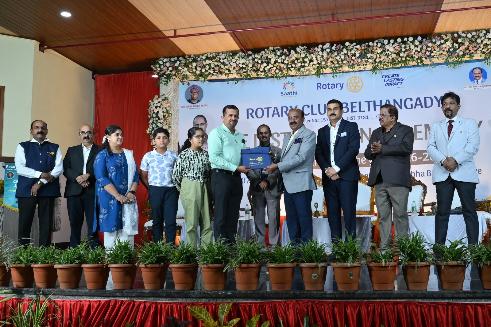 Induction of new Member