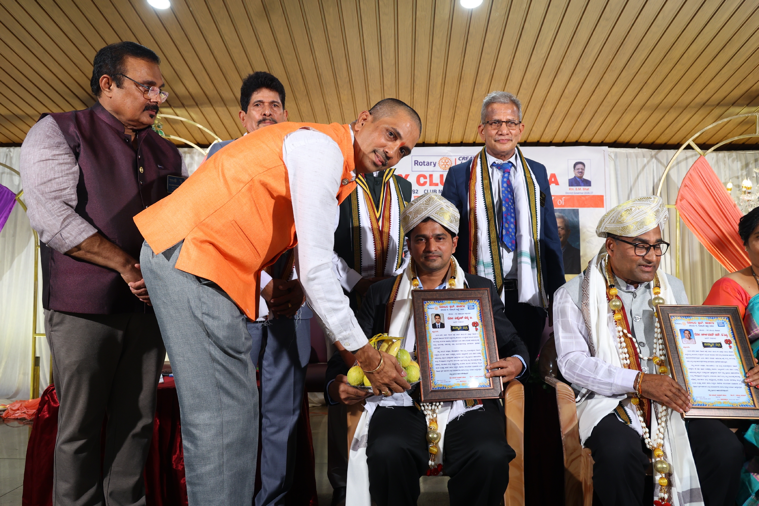 FELICITATION TO OUT GOING ASSISTANT GOVERNOR