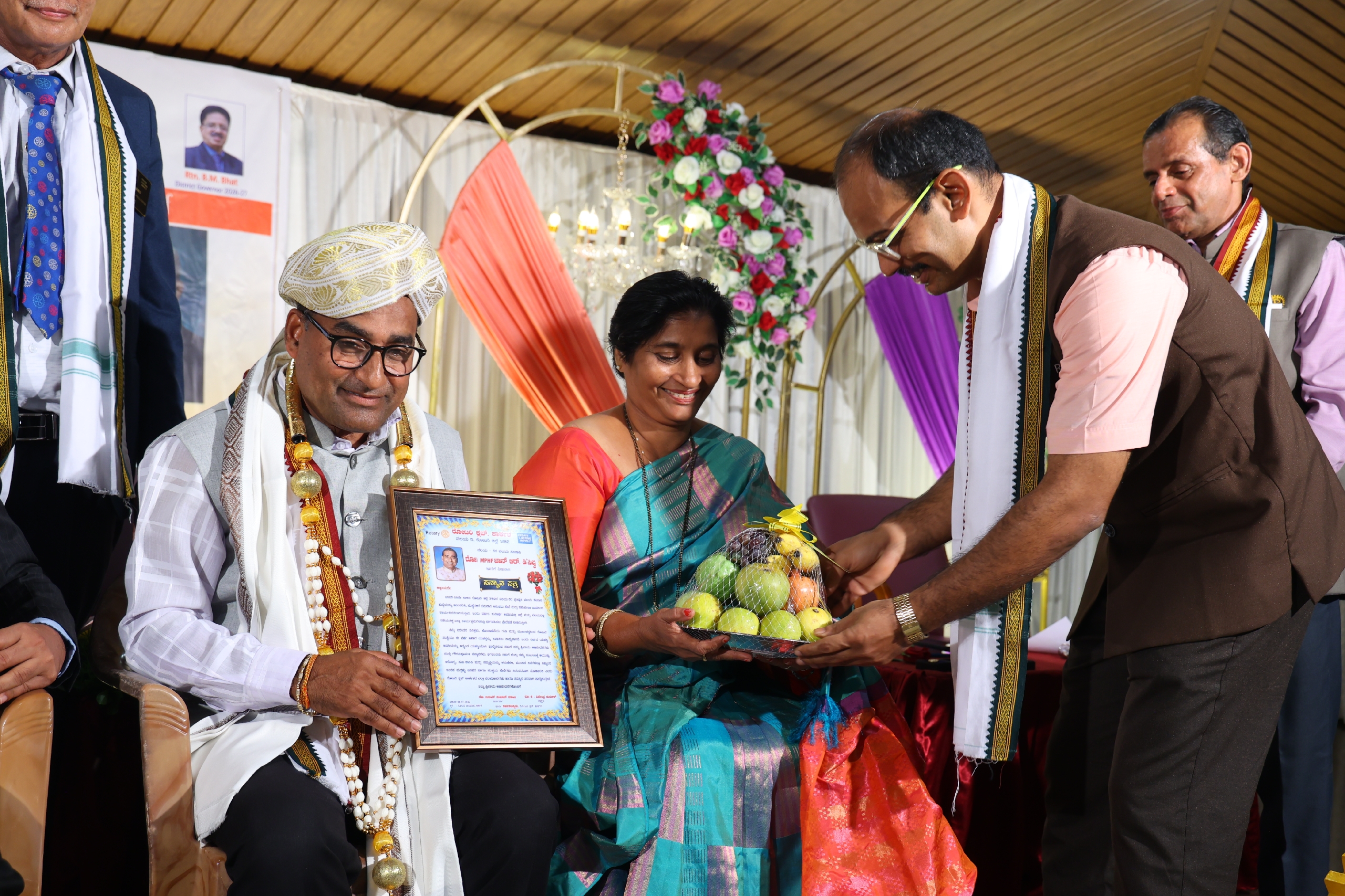 FELICITATION TO OUT GOING Z L