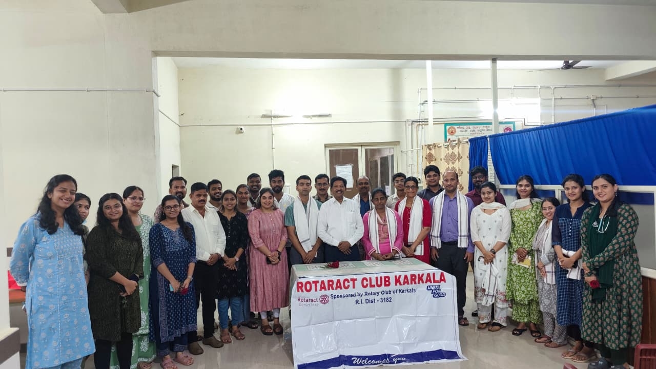 GREETED DOCTORS ON DOCTORS DAY AT GOVT HOSPITAL