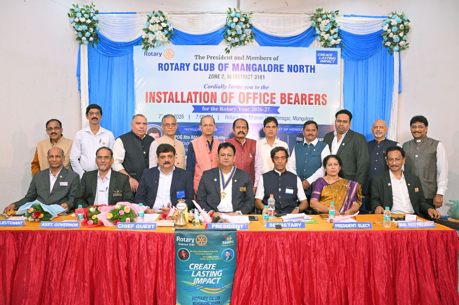 01 Installation of Office Bearers