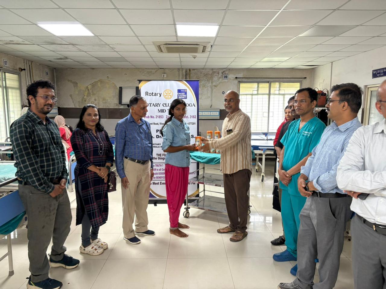 Pediatrics Ward - Nutritious Food Distribution